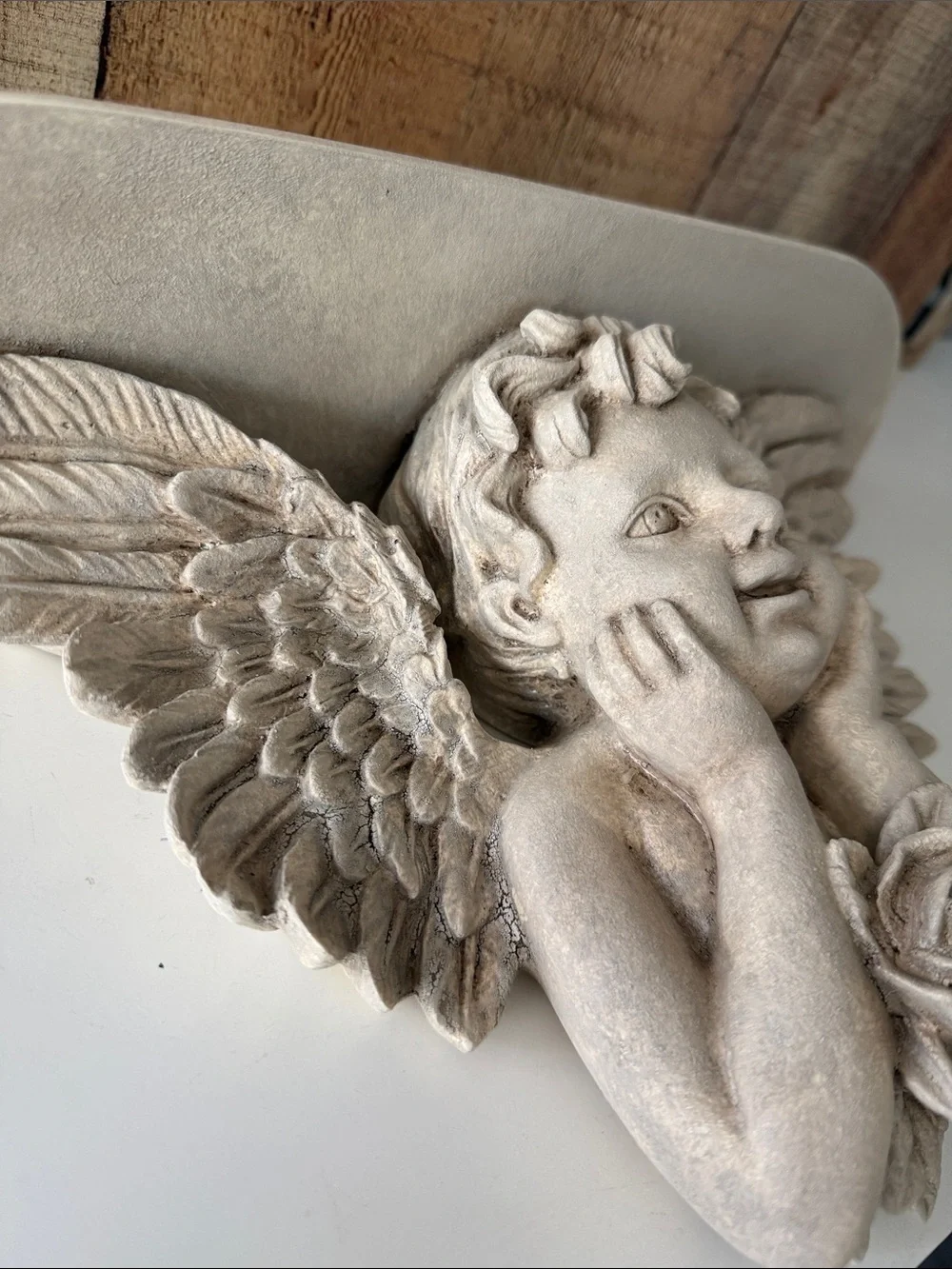 Cherub Wall Shelf Decorative Home Wall Decor